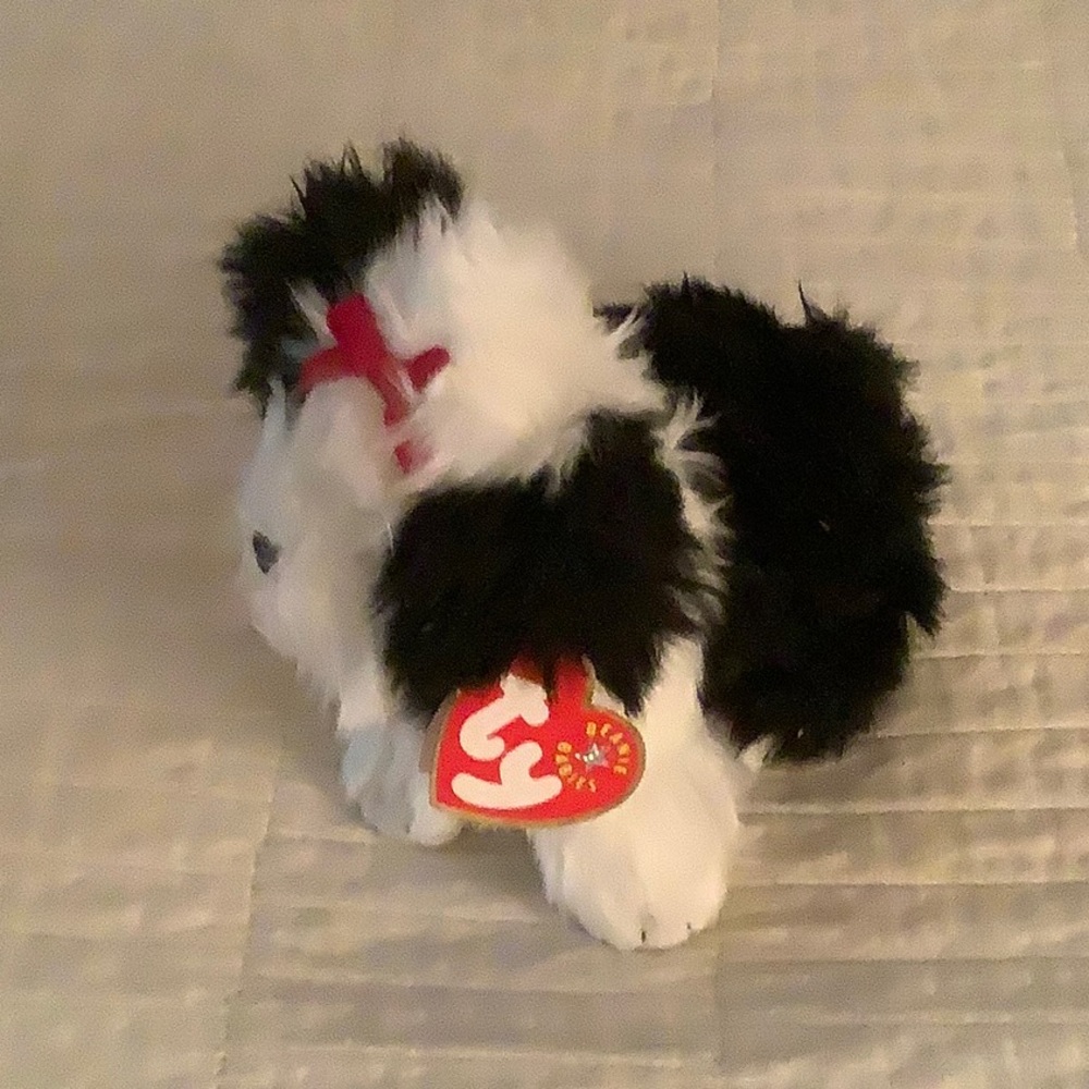 Beanie baby Dog “POOFIE”